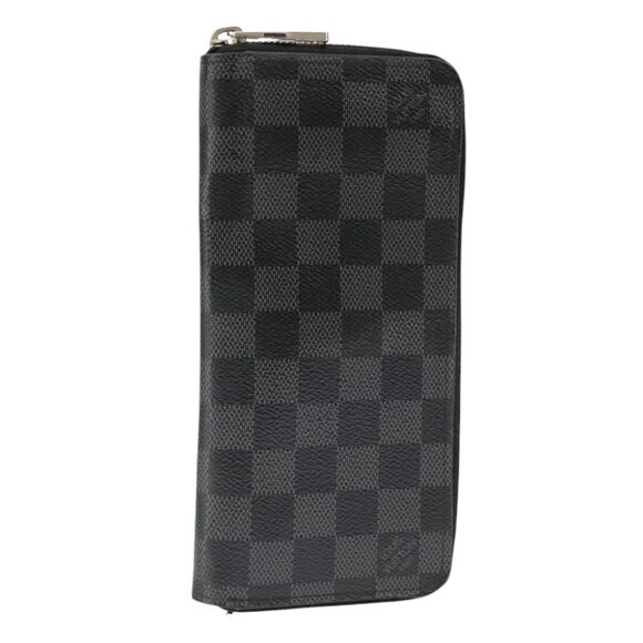 LOUIS VUITTON Damier Graphite Zippy Wallet Vertical - Picture 1 of 15